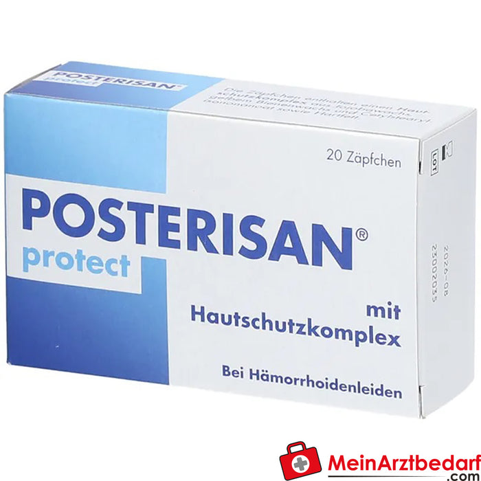 Posterisan® protect suppositories, 20 pcs.