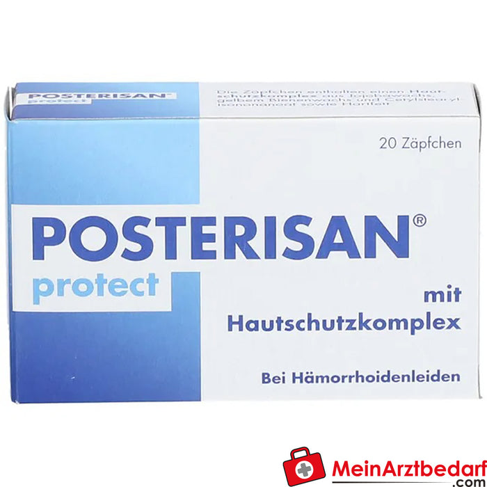 Posterisan® protect Zäpfchen, 20 St.