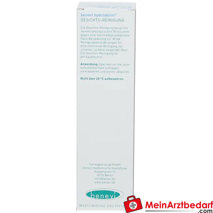 BENEVI HYDRODERM® Detergente viso, 125ml