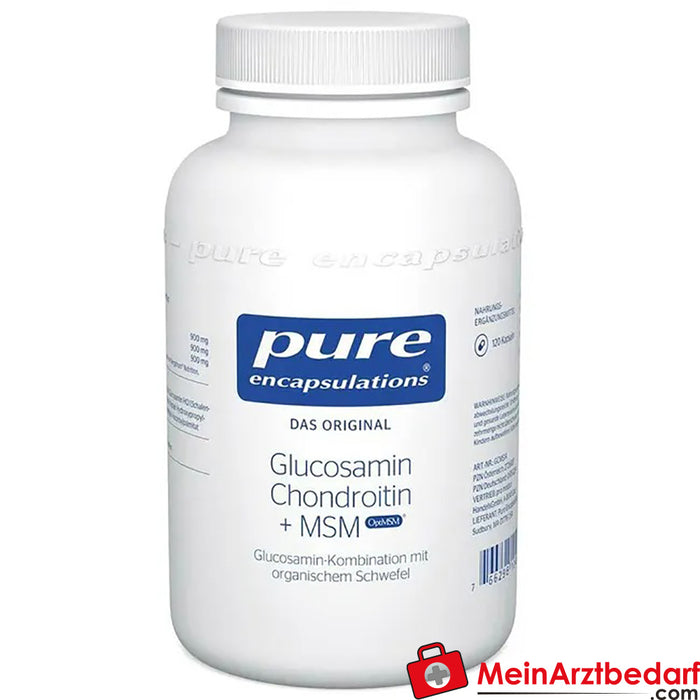 Pure Encapsulations® 葡萄糖胺+软骨素+msm