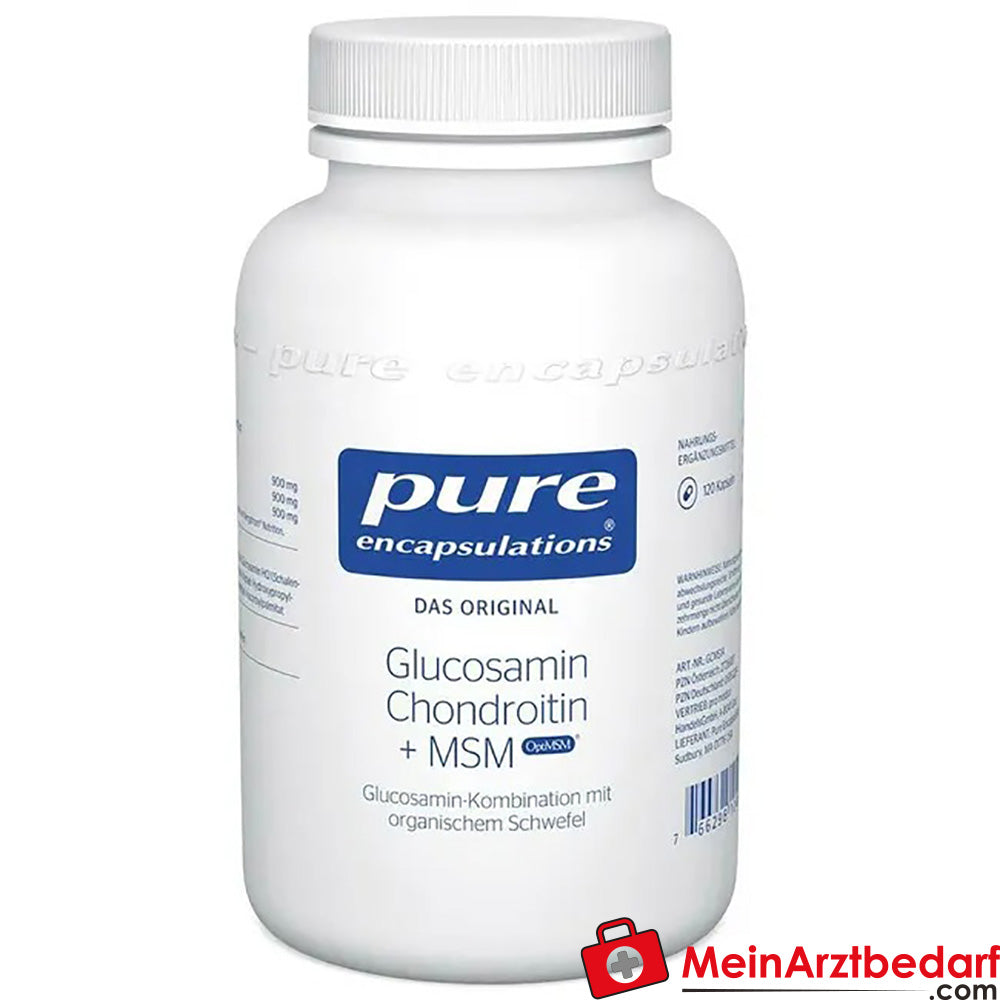 Pure Encapsulations® Glucosamin+chondroitin+msm.