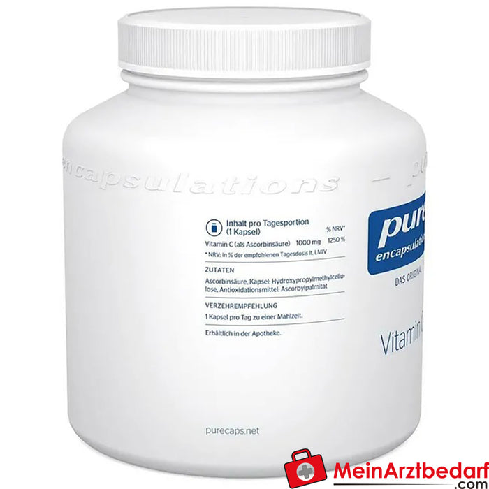 Pure Encapsulations® Vitamina C em Cápsulas