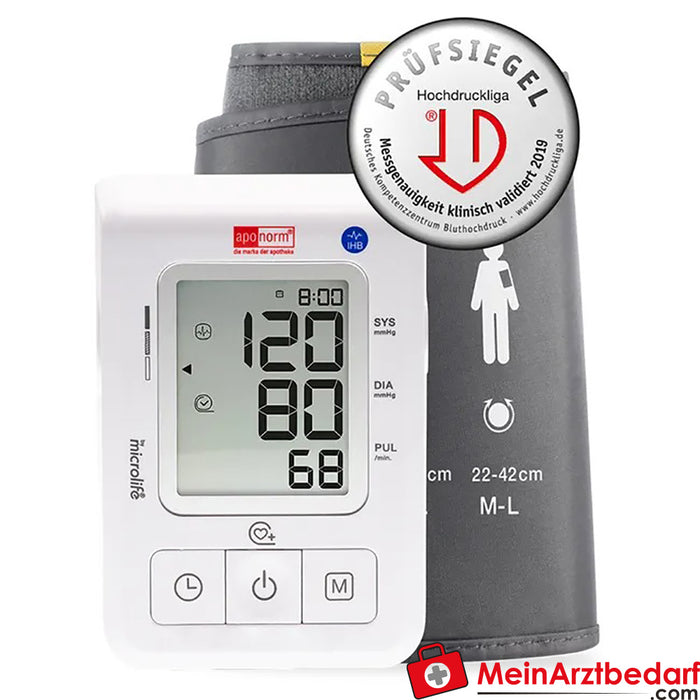 aponorm® Basis Control upper arm blood pressure monitor size M - L, 1 pc.