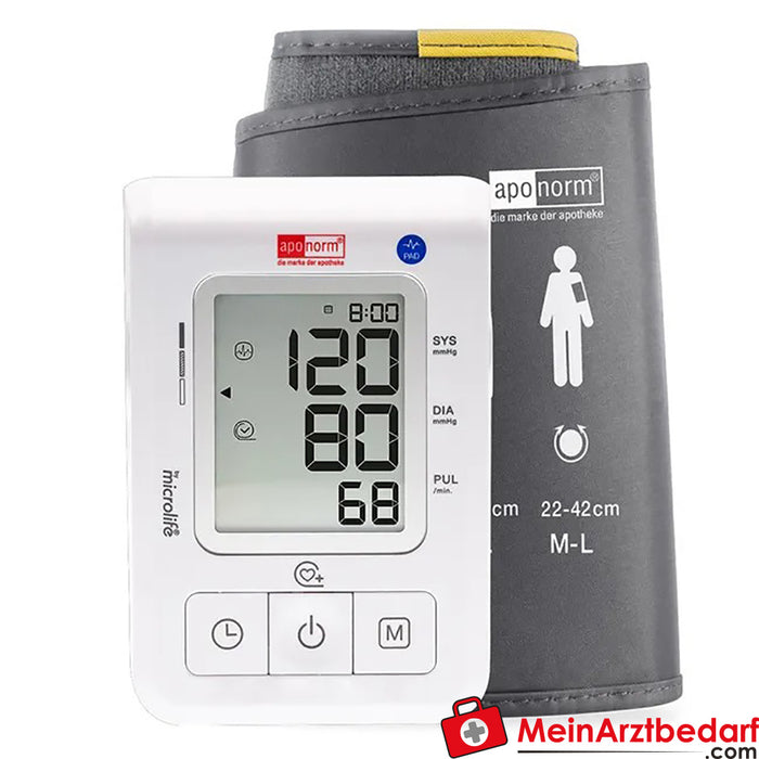 aponorm® Basis Control upper arm blood pressure monitor size M - L, 1 pc.