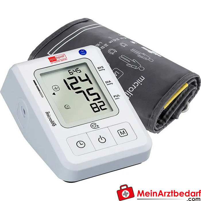 Monitor de tensão arterial de braço aponorm® Basis Control tamanho M - L