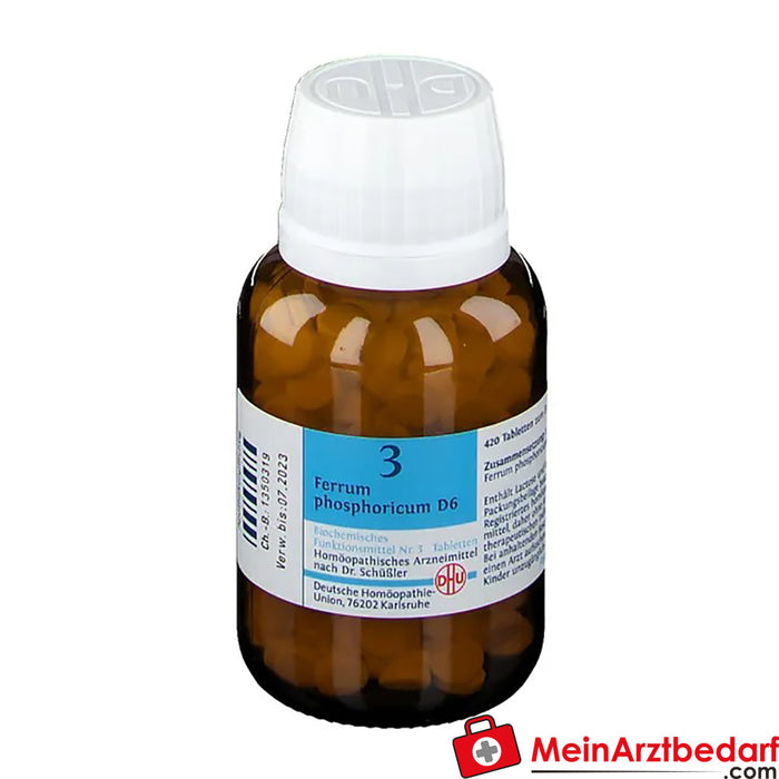 DHU Sal de Schuessler n.º 3® Ferrum phosphoricum D6