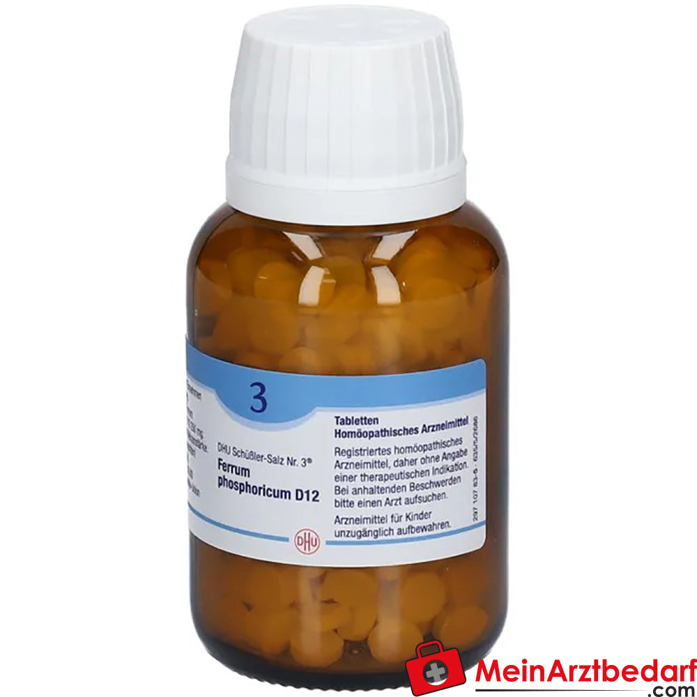 DHU Sal de Schuessler nº 3 Ferrum phosphoricum D12 250 mg glóbulos