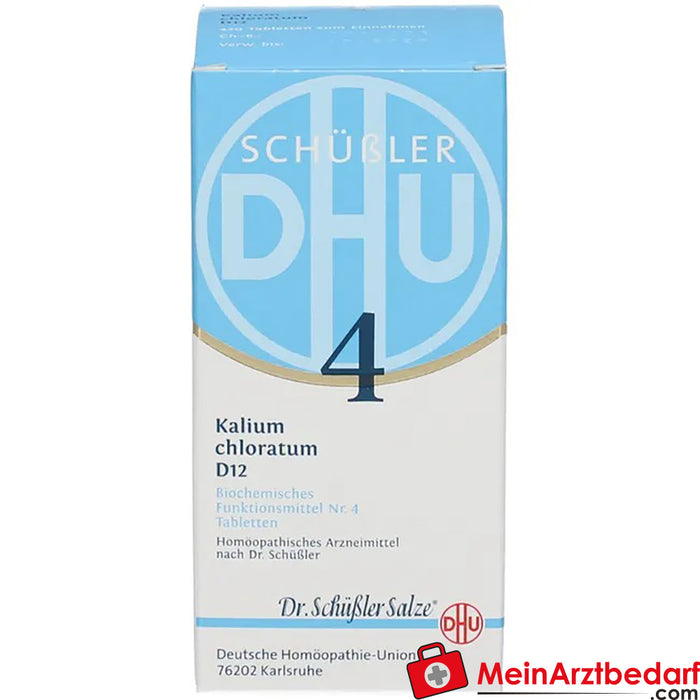 DHU Sale di Schuessler n. 4® Cloruro di potassio D12