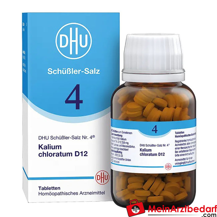 DHU Sale di Schuessler n. 4® Cloruro di potassio D12