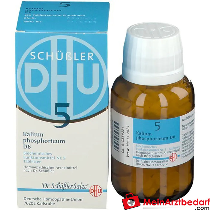 DHU Schuessler 盐 5 号® 磷酸二氢钾 D6