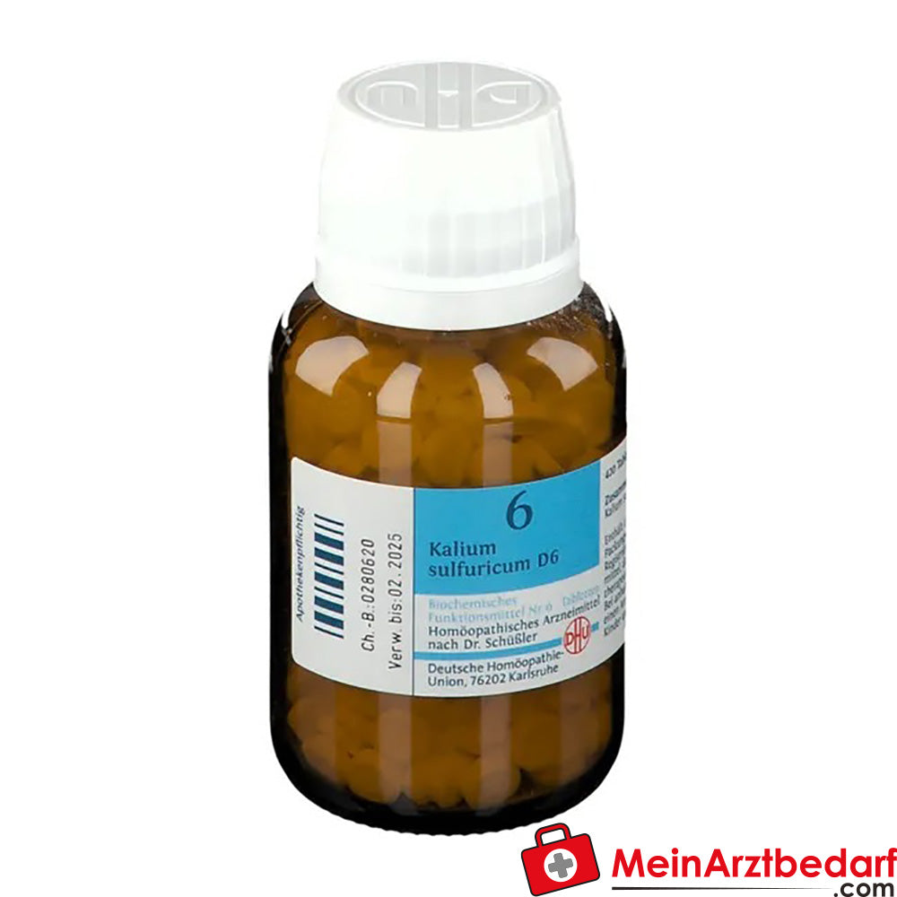 DHU Sel de Schüssler No 6 Kalium sulfuricum D6 250 mg comprimés