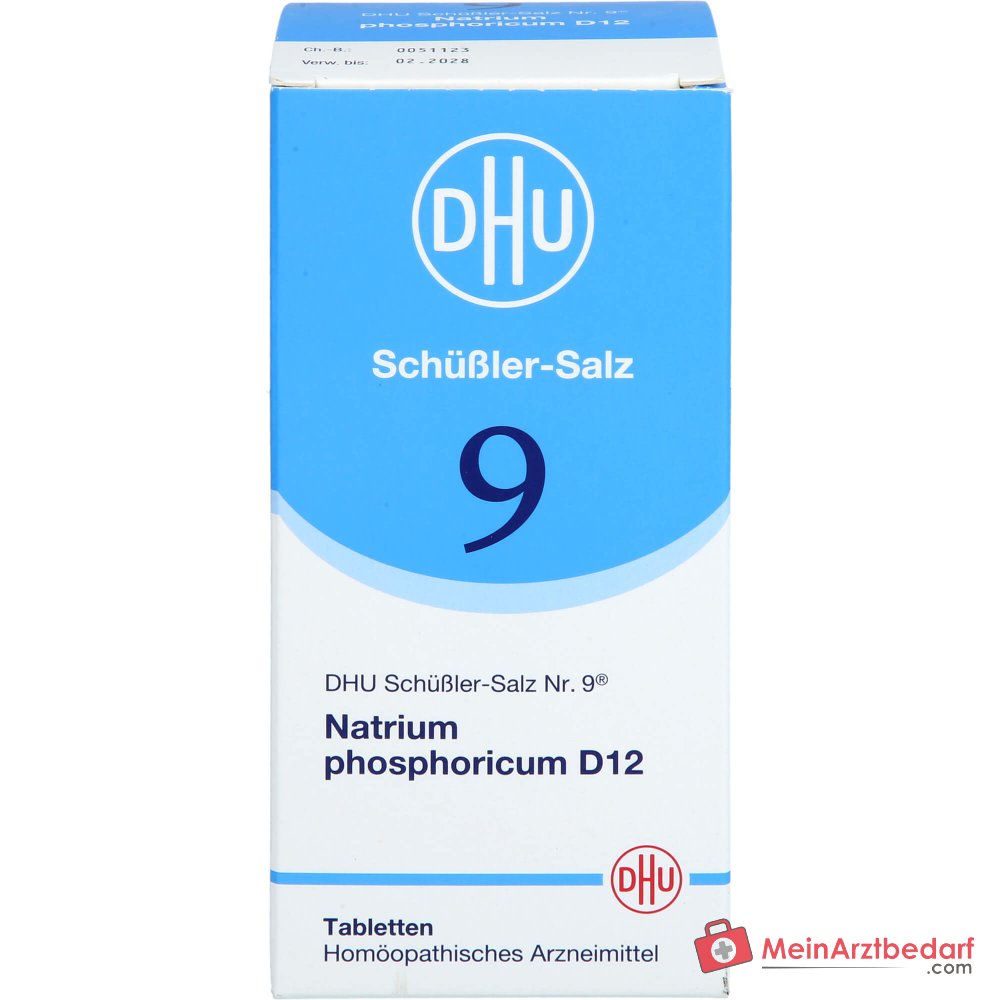DHU Biochemie Natrium phosphoricum D12 250 mg Tabletten