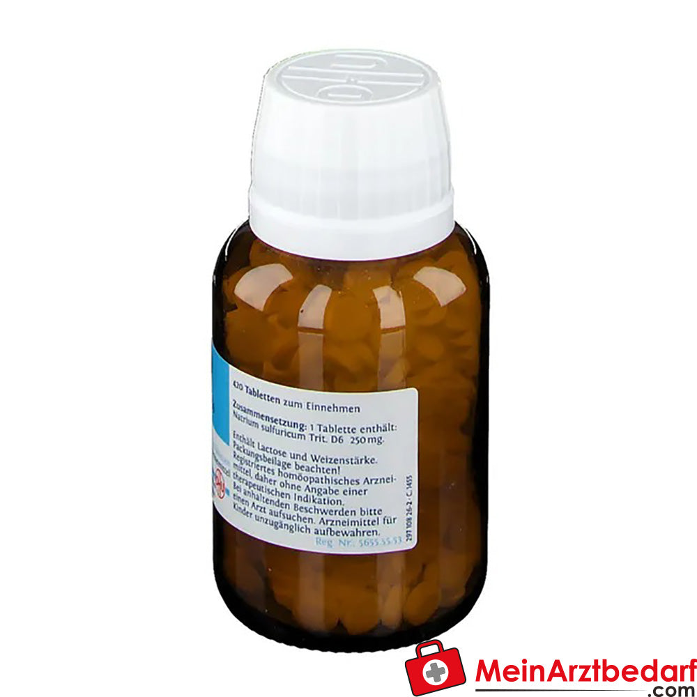 DHU Schuessler Sale n. 10 Natrium sulphuricum D6 Compresse 80 Capsule
