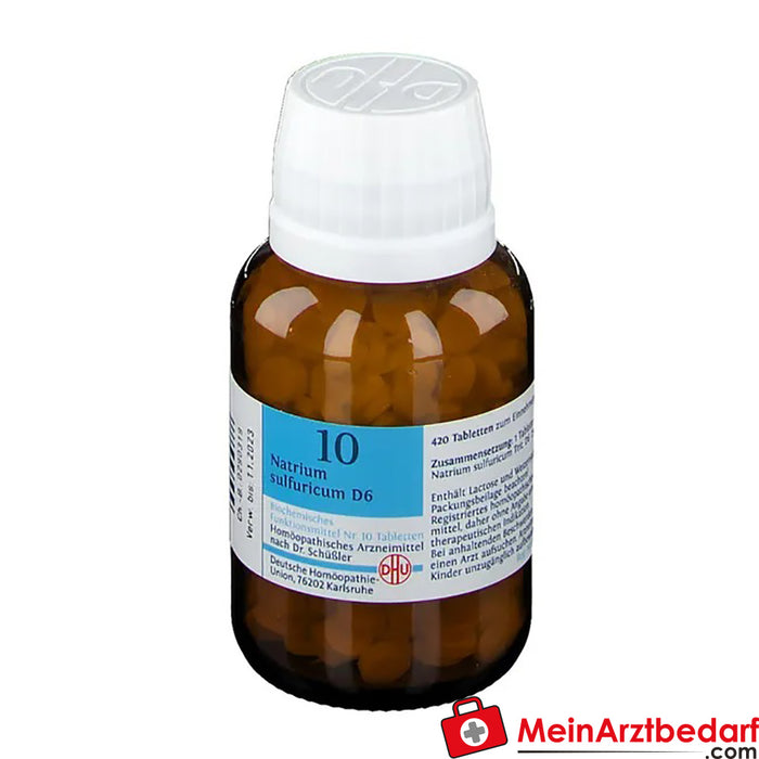 DHU Schuessler zout nr. 10® Natrium sulfuricum D6