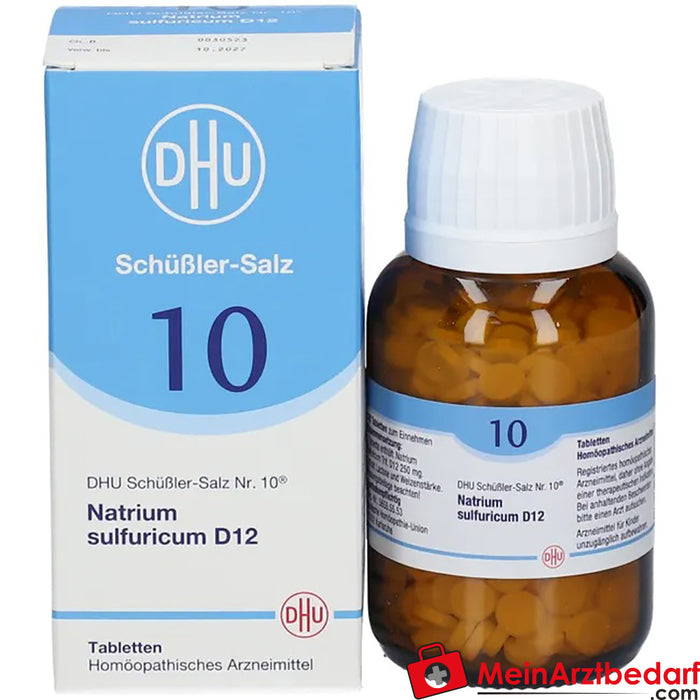 DHU Schuessler salt No. 10® Natrium sulfuricum D12