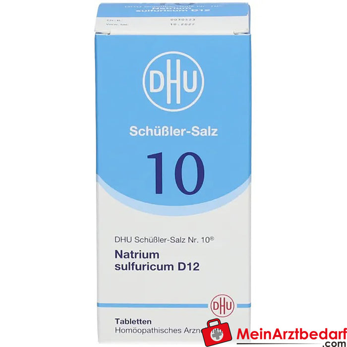 DHU Schuessler 10 号盐® Natrium sulfuricum D12