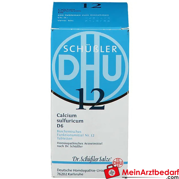DHU Schuessler Salt No. 12® Calcium sulphuricum D6