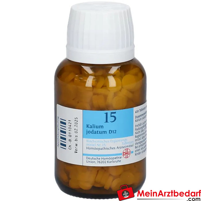 DHU Biochemia 15 Potassium iodatum D12