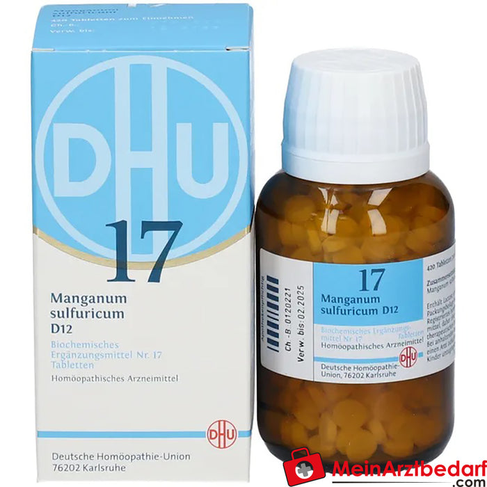 DHU 生物化学 17 Manganum sulfuricum D12