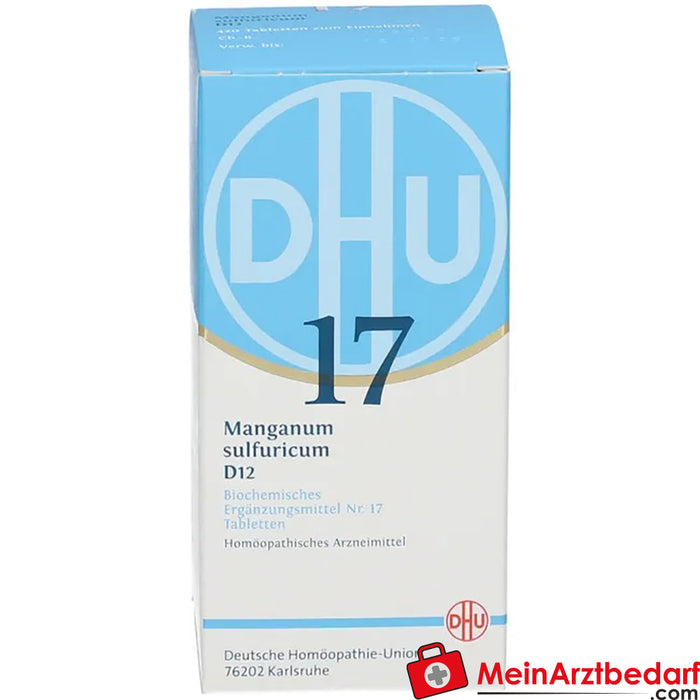 DHU 生物化学 17 Manganum sulfuricum D12