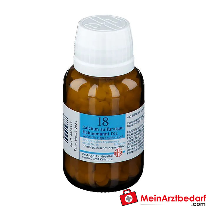 DHU Biochemia 18 Calcium sulphuratum D12