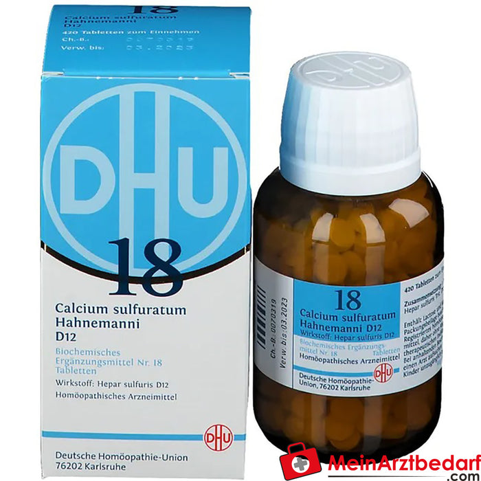 DHU Biochemie 18 Calcium sulfuratum D12