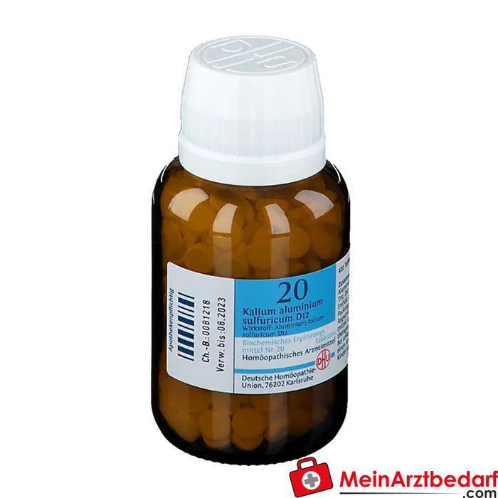 DHU Biochemia 20 Potassium aluminium sulphuricum D12