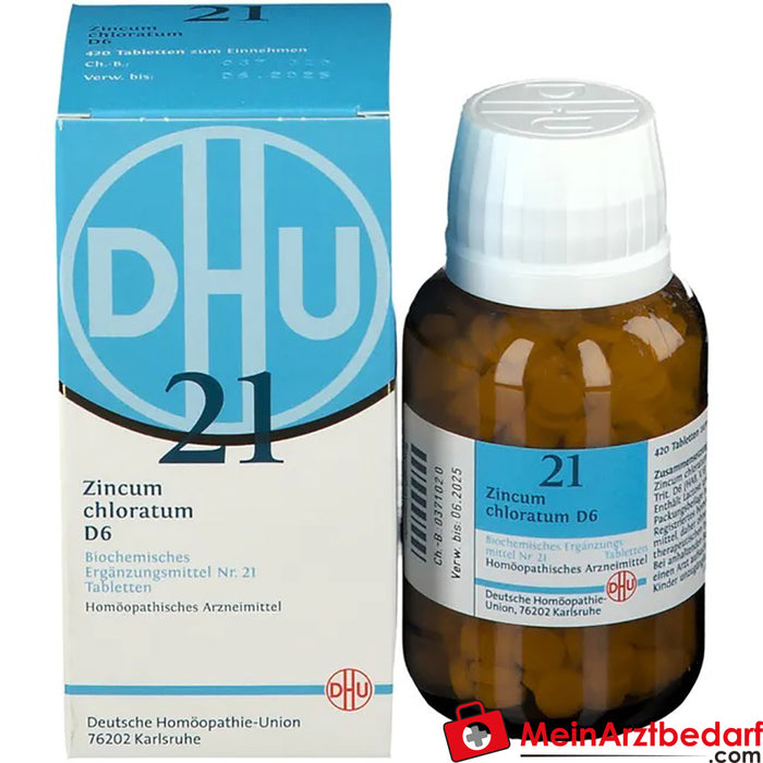 DHU Bioquímica 21 Zincum chloratum D6