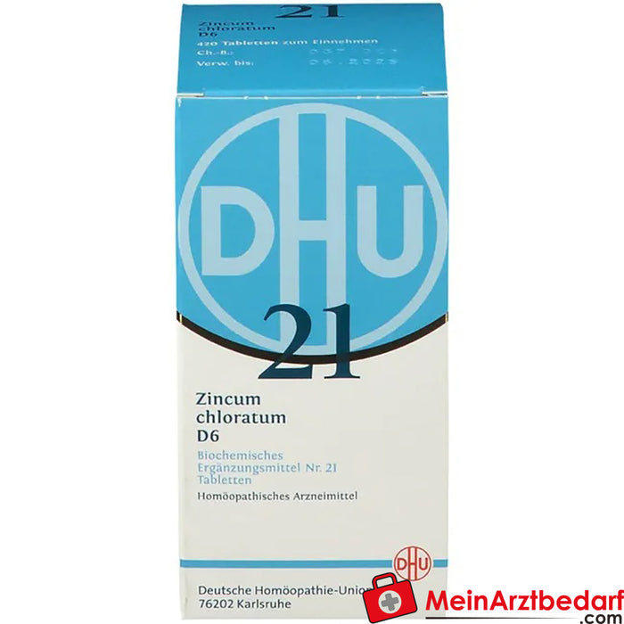 DHU Biochemistry 21 Zincum chloratum D6