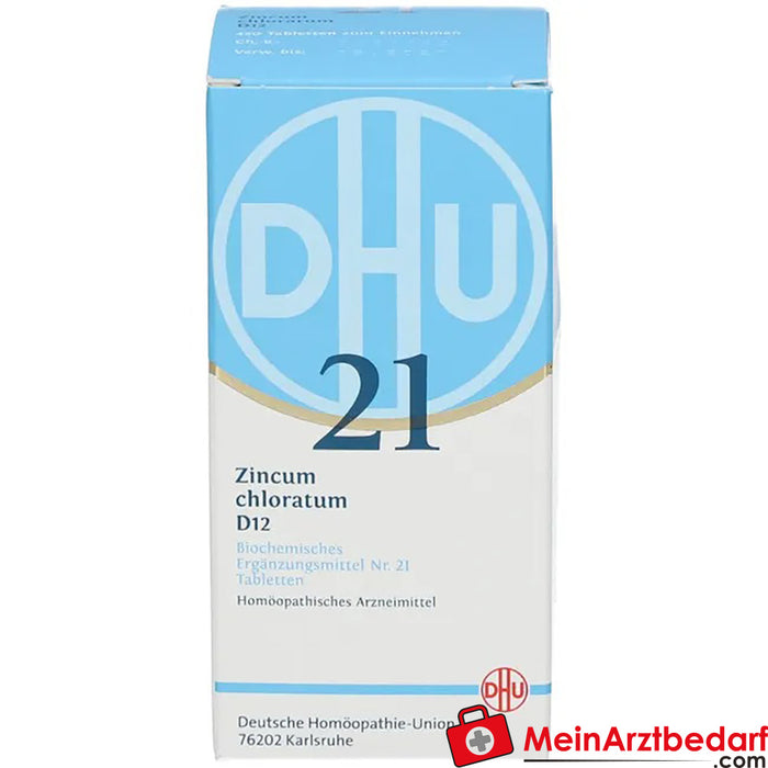 DHU 生物化学 21 氯化锌 D12