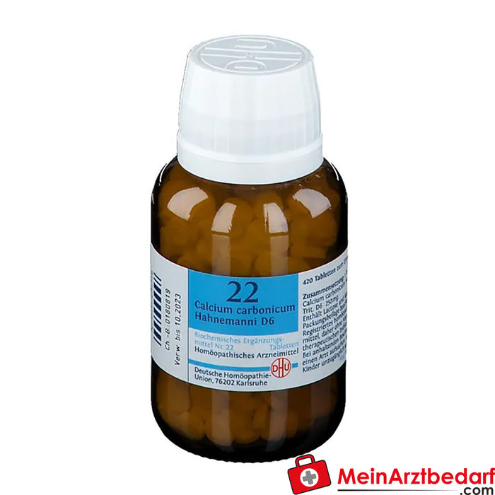 DHU Biochimie 22 Calcium carbonicum D6