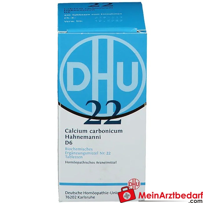 DHU Bioquímica 22 Calcio carbónico D6