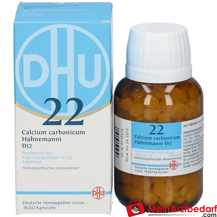 DHU Biochimie 22 Calcium carbonicum D12