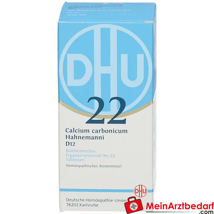 DHU Biochimie 22 Calcium carbonicum D12