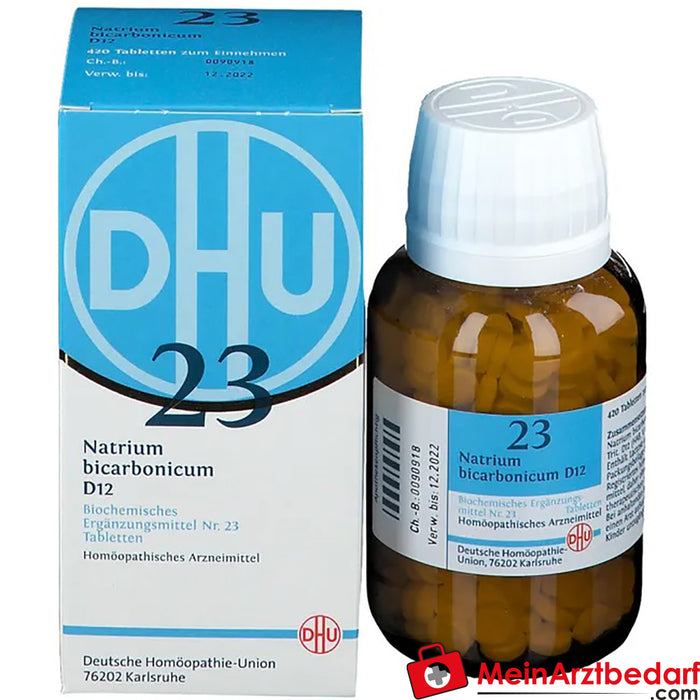 DHU Bioquímica 23 Natrium bicarbonicum D12