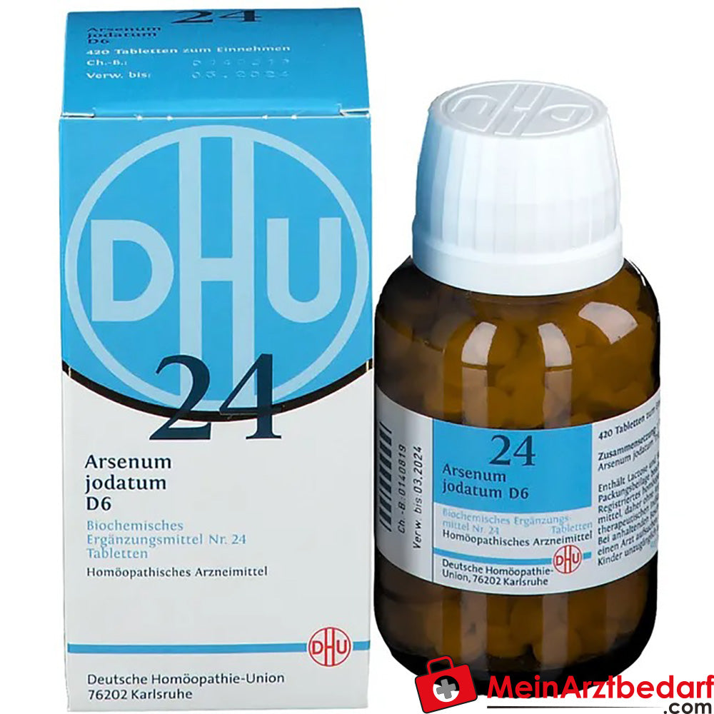 DHU Biochemie 24 Arsenum jodatum D6.