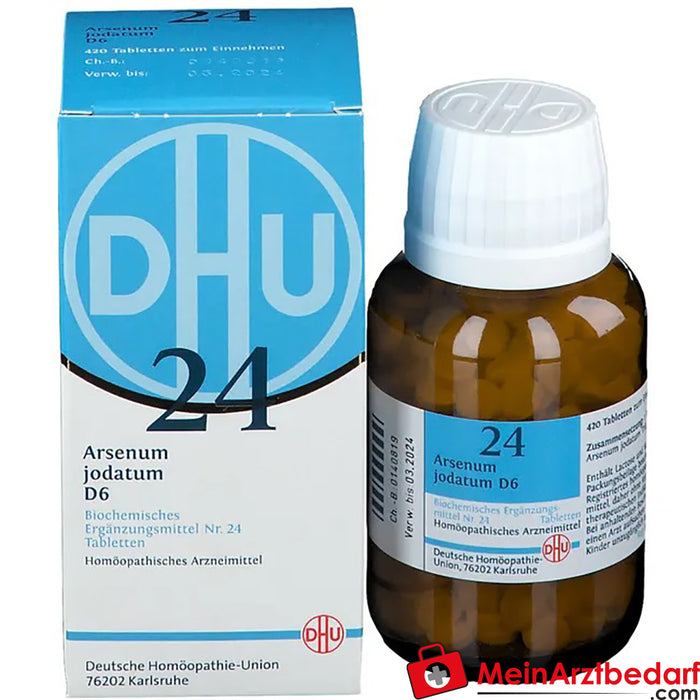 DHU Biochemistry 24 Arsenum iodatum D6