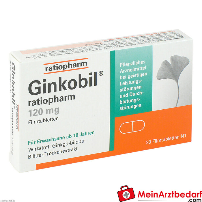 GINKOBIL ratiopharm 120mg
