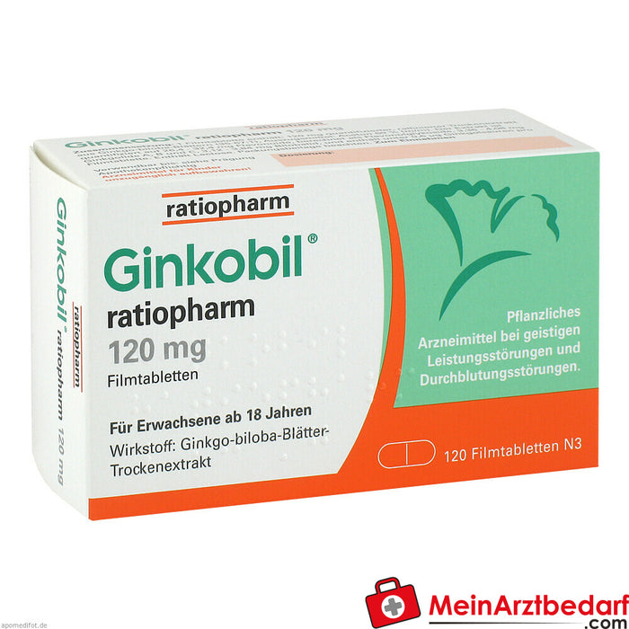 GINKOBIL ratiopharm 120 mg