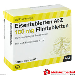 Eisentabletten AbZ 100mg.