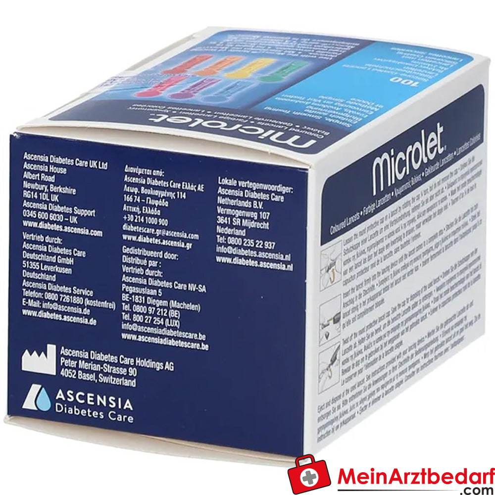 Microlet® Lanzetten, 100 St..