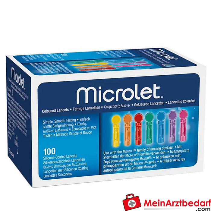 Microlet® Lancets, 100 pcs.