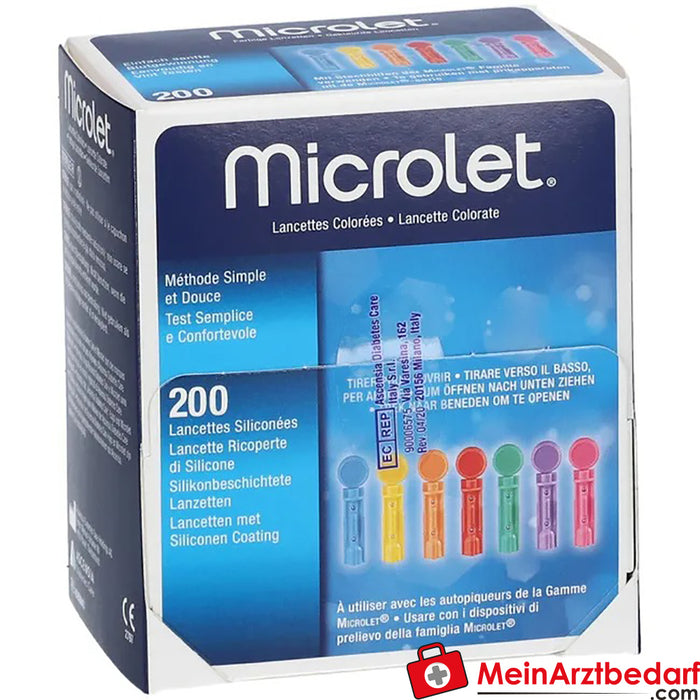 Microlet® Lanzettenn, 200 St.