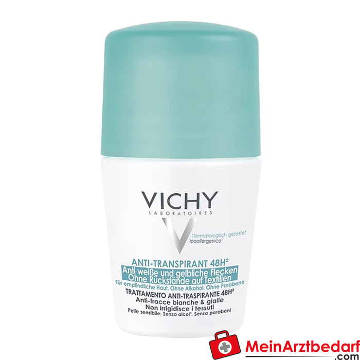 Vichy Déodorant Anti-Transpirant 48h Roll-On, 50ml