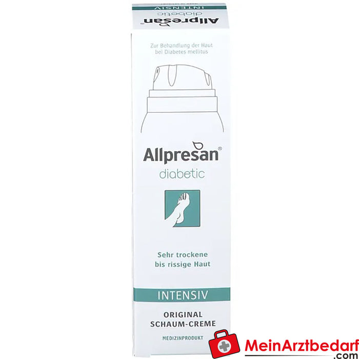 Allpresan® creme de espuma intensivo para diabéticos, 125ml