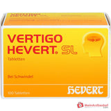 Hevert Vertigo SL Tabletten, 100 stuks.