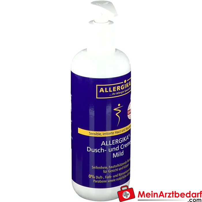 ALLERGIKA® Shower and cream bath mild, 500ml