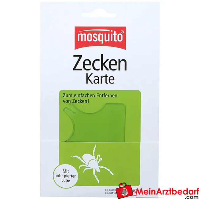 cartão mosquito® tick, 1 unidade.