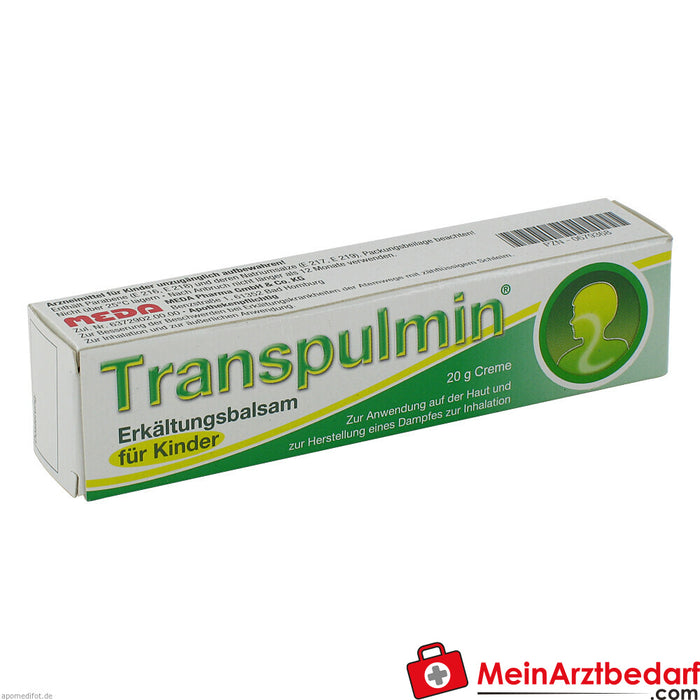 Transpulmin cold balm for children