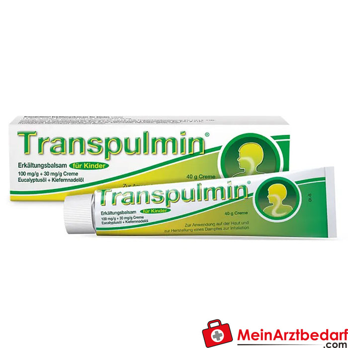 Transpulmin cold balm for children
